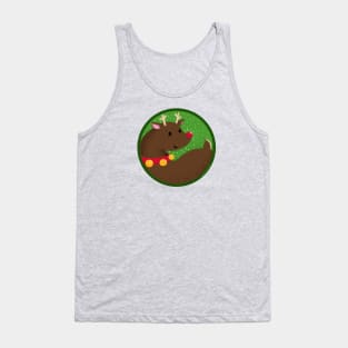 Rudolph the Red Nosed Reindeer Christmas Friends Tank Top